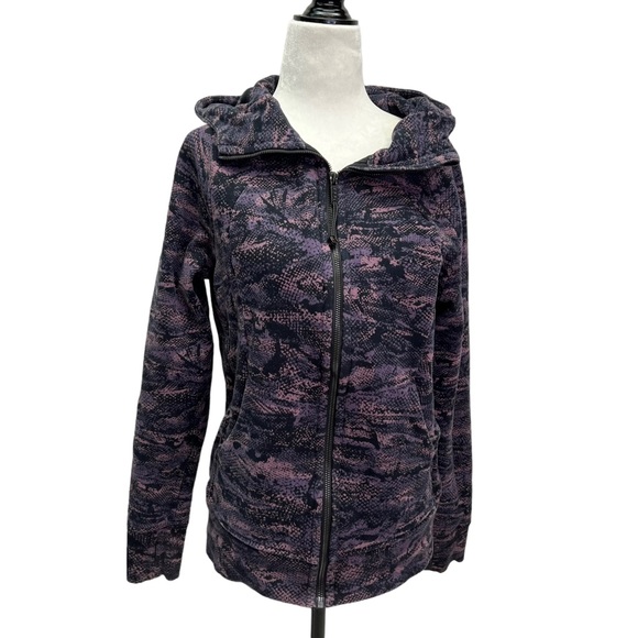 Lululemon Scuba Hoodie IV Rip Wave Purple Thunder Purple Size 8 - Picture 6 of 9
